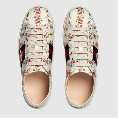 gucci ace rose embroidery|Buy Gucci Ace Embroidered 'Floral' .